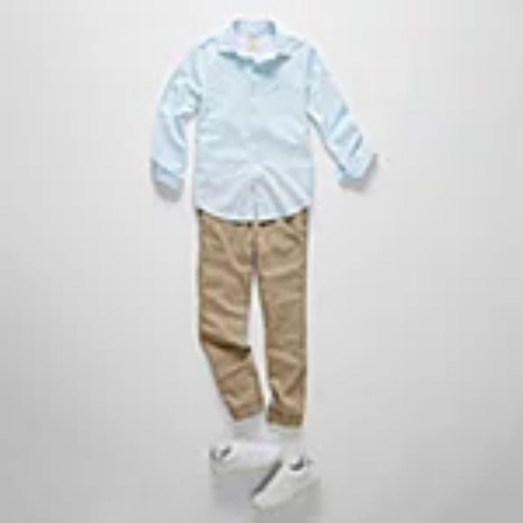 Thereabouts Pull-On Little & Big Boys Cuffed Jogger Pant - Picture 2 of 5